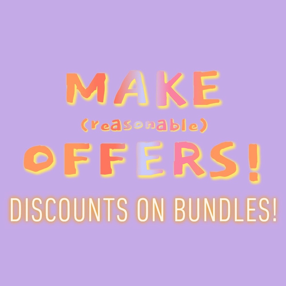 MAKE OFFERS:)